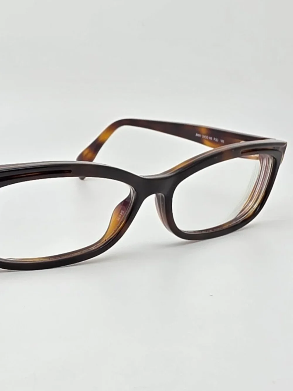 Jimmy Choo 148 Animal Havana Cat Eye Eyeglasses Frame w/ Flexhinge and Case 54mm